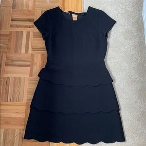 Club Monaco short sleeved tiered dress